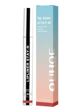 Long-Lasting Dark Brown Lip Liner & Plumping Gloss Duo